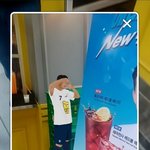 메가커피 갔는데 손흥민 선수가?!! ㅋㅋㅋ