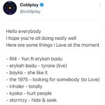 [방탄소년단] 얘들아 이거뭐냐  콜플<b>행님</b>