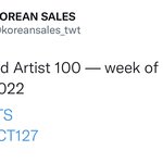 [NCT칠프] <b>빌보드</b> 아티스트 100 차트 우리칠