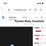 [댓글부탁해] 나도 <b>체형</b> 사이트 해봄
