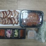 <b>족발</b>+막국수 배달 시킴