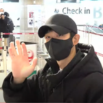 [스타일대결] 정해인, '초롱초롱한 눈빛' <b>FNC</b> 출국시﻿﻿