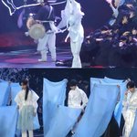 어제자 <b>KBS</b>가요대축제에 1년치예산 다 때려박은 원어스 부채춤