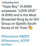 [모두드루와] Hypeboy가 LOVE <b>DIVE</b> 넘어섰네 ㄷㄷㄷ