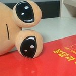 어제 밖에서 2시간동안 눈사람만든 결과