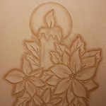 [가죽공예] 크리스마스 디자인 <b>카빙</b>