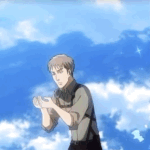 [진격의거인] 쟝 <b>바닷물</b> 맛보는 거 ㅠㅠㅋㅋㅋㅋㅋ