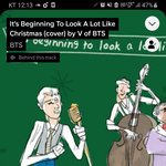 아니 얘들아 방탄 뷔 <b>캐롤</b> 커버곡 들어봐봐!!!!