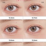 [댓글부탁해] 하파크리스틴 렌즈 직경 뭐가 제일 이쁠까?