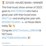 [NCT드림] 뮤뱅 1위했드림~~~~~~~~~~<b>총점</b> 만점넘었당