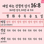 [댓글부탁해] <b>간헐</b>적 단식 이거 맞음??