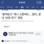 [댓글부탁해] 제니 이미지 나락 <b>적자</b>요정