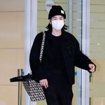 어제 스케줄 마치고 입국한 슈가