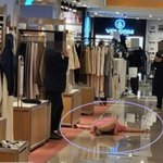 여성 유튜버 백화점 에서 난동