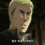 [진격의거인] 엘빈 앞머리 한 <b>가닥</b> 내리고 튀고싶다 ㅜ