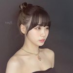 김채원 앞머리 이거 <b>가발</b>같음