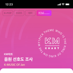 <b>KM차트</b> 아시는 분