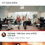 [방탄소년단] 와우 너튭 인동 <b>1</b>위<b>2</b>위에