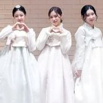 있지 인터뷰 한복사진 개예뻐...