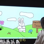 [드루와] 민지랑 <b>혜인</b> 토끼 그림 그린거 졸귀탱임