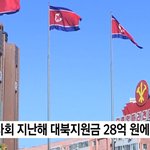 국제사회 지난해 대북지원금 28억 원에 그쳐