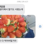 나 스카 간다니까 엄마가 <b>문자</b>한 거 보셈ㅋㅋㅠ