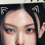 [댓글부탁해] <b>뉴진스</b> <b>해린</b> 그리는 중인데
