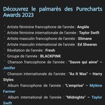 블핑 프랑스 <b>퓨어</b>차트 어워드 - 올해의그룹 , 올해의클립 수상