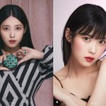 이종석' 아이유, 열애 후 더욱 물오른 뷰티 화보..쪽진 앞가르마에도...
