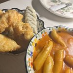 김말이 땡겨서 떡볶이까지 <b>만듬</b>