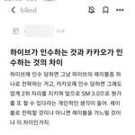[댓글부탁해] Sm 직원이 생각하는 <b>카카오</b> 하이브 차이점