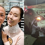 ‘팝핀현준’ 아내 박애리, 3중 <b>추돌</b>사고 후 “천운이다, 걱정 감사”