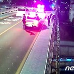 취업난 비관 20대 여성 다리위서 투신 시도