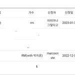 [방탄소년단] 코노 가니 주니 넘버투가 없길래 이거 신청좀