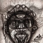 모든 마약을 먹고 환각을 그린 충격적인 작품