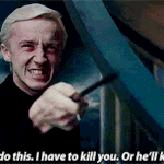 이 장면에서 말포이가 <b>울먹</b>인 이유