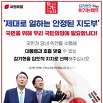 모바일 투표 마감 <b>압도</b>적 지지로 당대표 김기현!