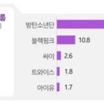 2023 <b>문체부</b> 한류실태조사 가수부문 탑5
