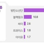 [드루와] <b>문체부</b> 한류실태조사 가수부문 탑5