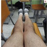 아니 다리털 이렇게 많으면
