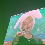 [NCT드림] 토끼모자+<b>눈밑</b>에 하트스티커