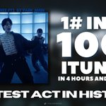 지민 오늘 나온 신곡 4시간 45분만에 아이튠즈 100개국 1위했대...