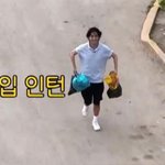 [방탄소년단] <b>서진</b>이네 막내 모자들고 신났어