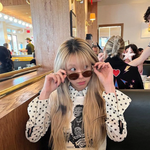 해외 난리난 트와 채영 나치<b>문양</b> 티셔츠