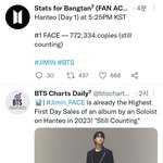 [드루와] 방탄 지민 앨범 첫날 100만장 <b>돌파</b>함
