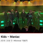 어제자 미국 <b>티비쇼</b> 스키즈 무대