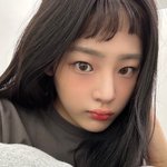 민지 <b>처피</b>뱅 앞머리
