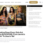 그래미 어워즈가 블핑 - 지수 제니 로제 리사 솔로 특집 칼럼을...