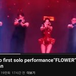 블랙핑크 지수 콘서트에서 꽃 라이브 포퍼<b>먼스</b> 했네