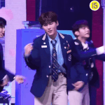 <b>폭죽</b>에 놀라는 성한빈